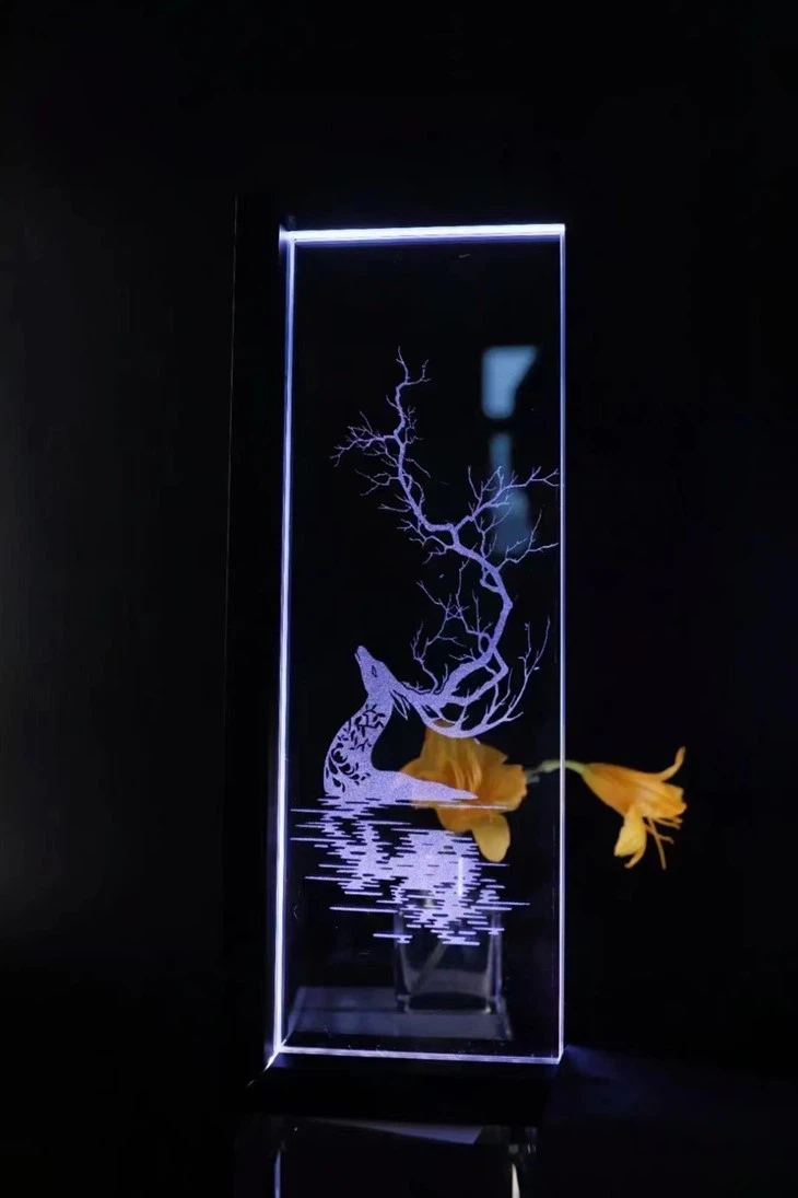 Precision Engraver For Large Size Glass